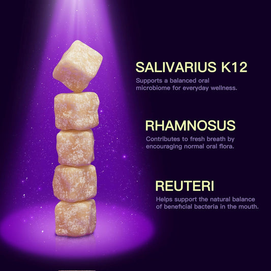 Enamel & Microbiome Support, Plastic-Free Hydroxyapatite Gum, WUEIS