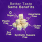 Enamel & Microbiome Support, Plastic-Free Hydroxyapatite Gum, WUEIS