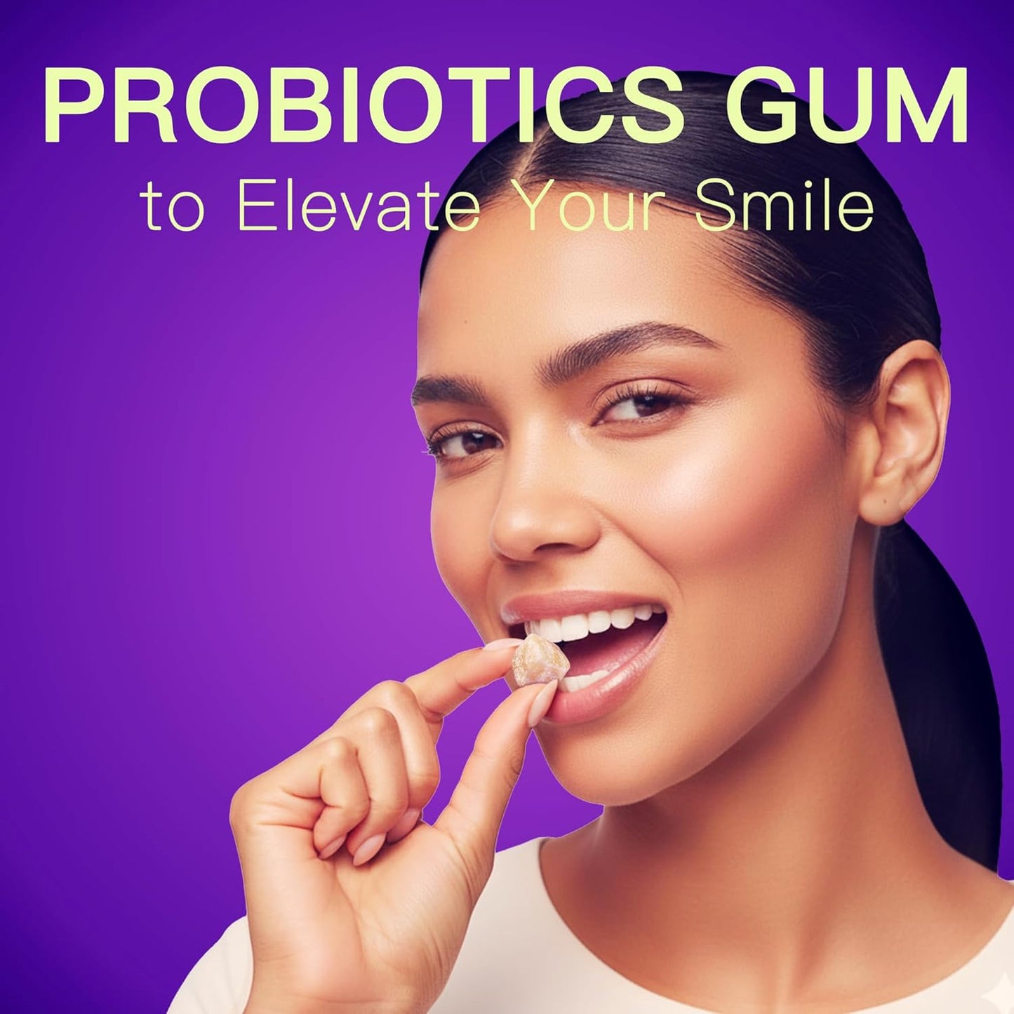 Enamel & Microbiome Support, Plastic-Free Hydroxyapatite Gum, WUEIS